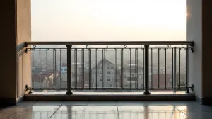 Wysokość balustrady balkonowej
