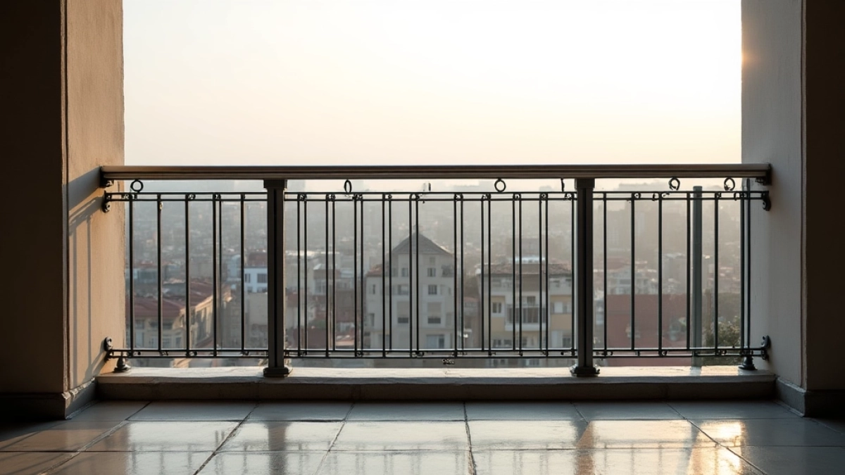 Wysokość balustrady balkonowej